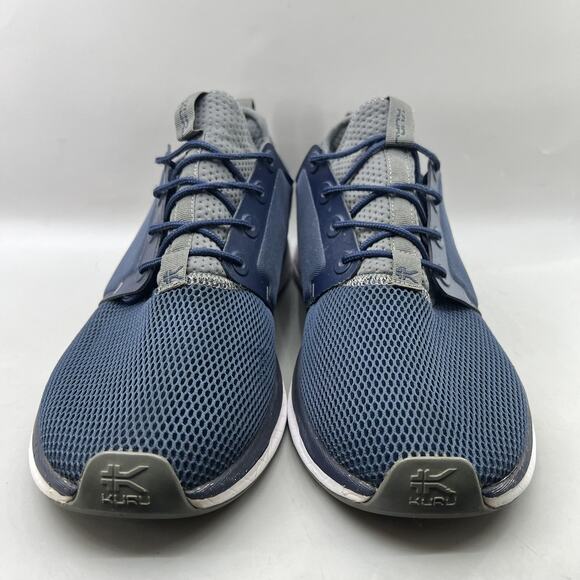 KURU Atom Running Shoes Men Size 13 Blue White Mesh Comfort Cushion Low Sneakers main image 9